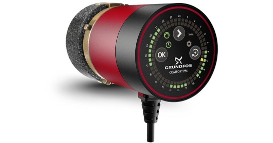 GRUNDFOS представляет новый насос для ГВС со встроенным таймером