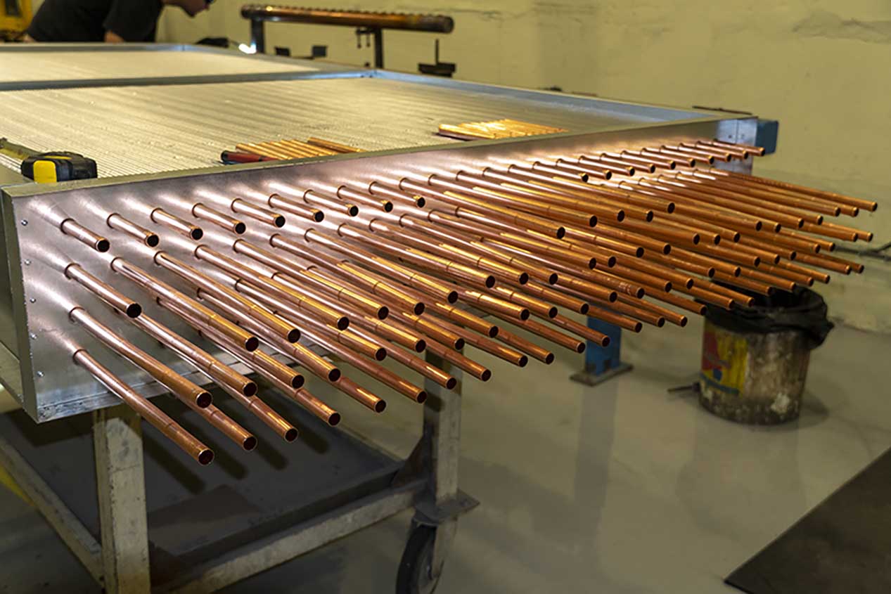 Компания "Изотерм" освоила производство канальных водяных нагревателей и охладителей мощностью более 850 кВт